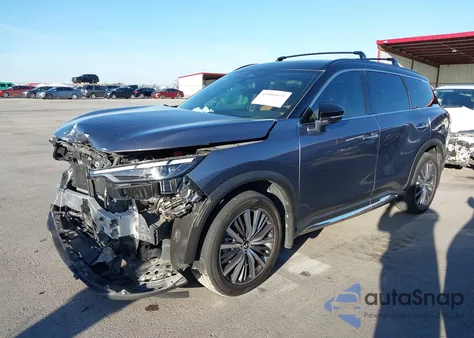 2023 Infiniti Qx60 Autograph Awd из США, поврежденный, VIN 5N1DL1HU0PC376689